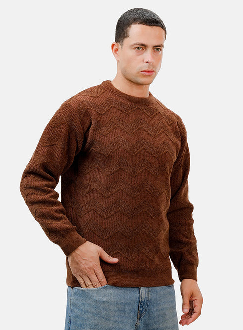 Brown Design 2401 Round Pullover