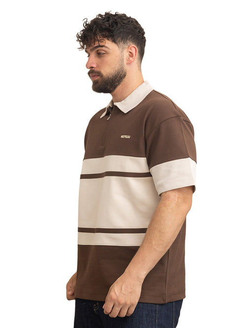 Brown Design 3000 NF-Polo Neck T-Shirt