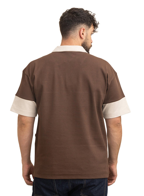 Brown Design 3000 NF-Polo Neck T-Shirt