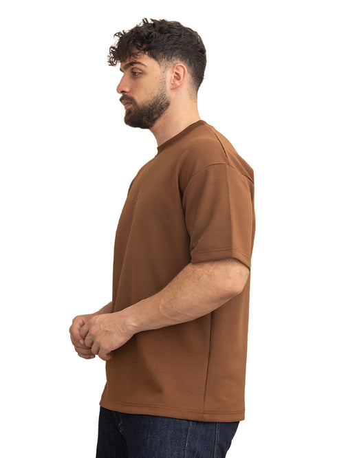 Brown Design 4019 NF-Round T-Shirt