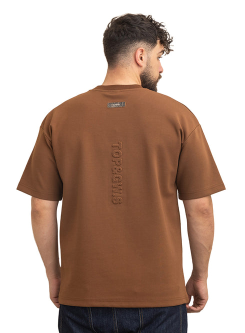 Brown Design 4019 NF-Round T-Shirt
