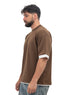 Brown Design 4035 NF-Round T-Shirt