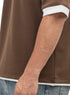 Brown Design 4035 NF-Round T-Shirt