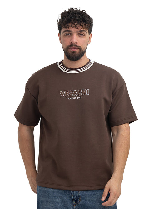 Brown Design 4040 NF-Round T-Shirt