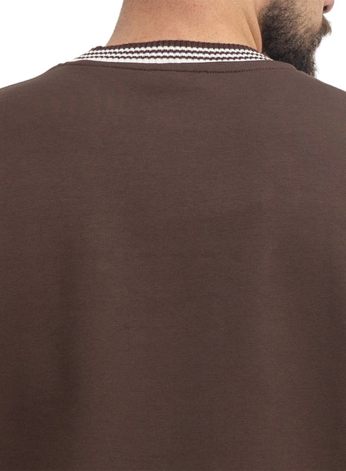 Brown Design 4040 NF-Round T-Shirt