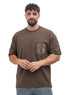 Brown Design 4058 NF-Round T-Shirt