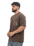 Brown Design 4058 NF-Round T-Shirt