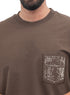 Brown Design 4058 NF-Round T-Shirt