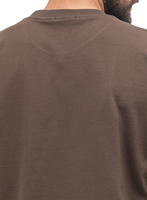 Brown Design 4058 NF-Round T-Shirt