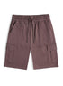 Brown Melton Cargo Short