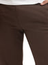 Brown Melton Wide Leg