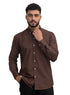 Brown Oxford Shirt