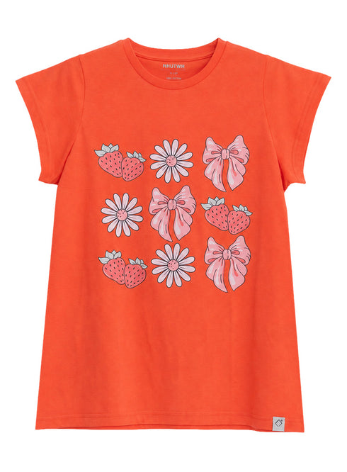 Bubblegum-Design 11 Printed Short-Sleeve