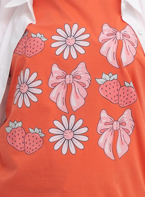 Bubblegum-Design 11 Printed Short-Sleeve