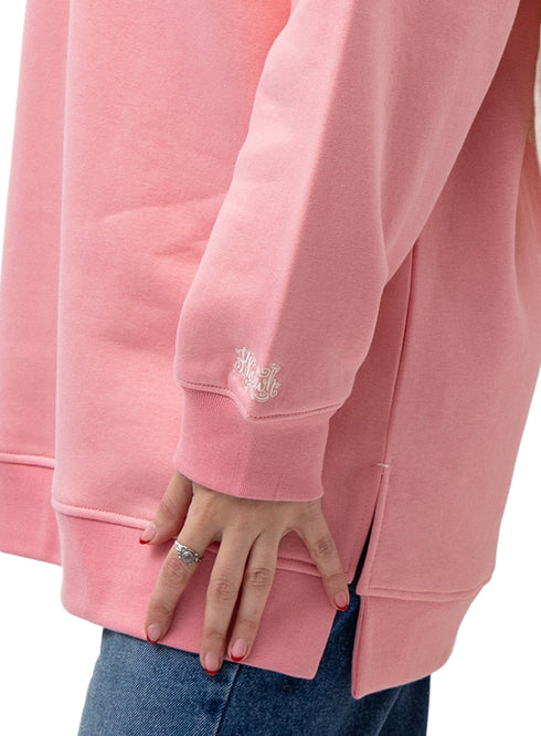 Bubblegum Long V-Over Size Sw-Round