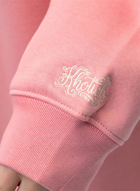 Bubblegum Long V-Over Size Sw-Round