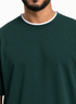 Cactus Double-Layerd Oversize Round T-Shirt