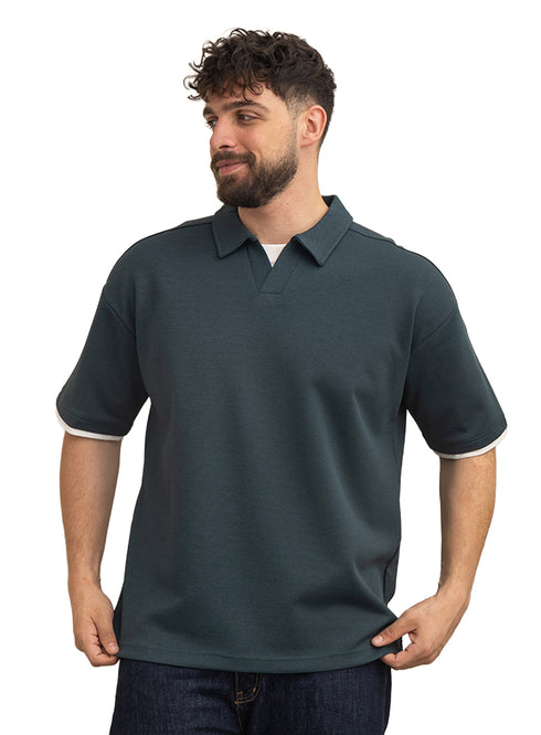 Cactus Design 3068 NF-Polo Neck T-Shirt