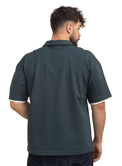 Cactus Design 3068 NF-Polo Neck T-Shirt