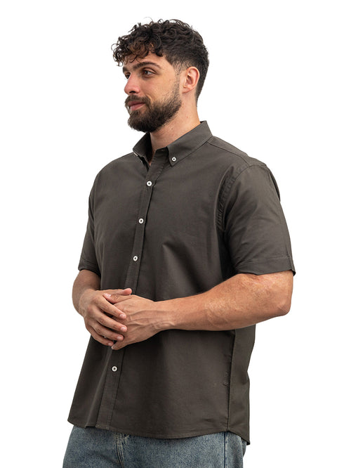 Cactus Oxford Half Shirt