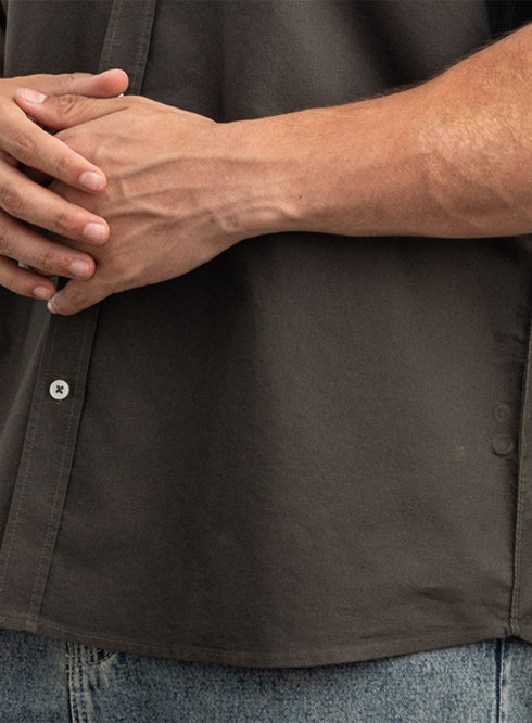 Cactus Oxford Half Shirt