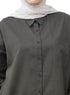 Cactus Pocket Over Size Linen Shirt