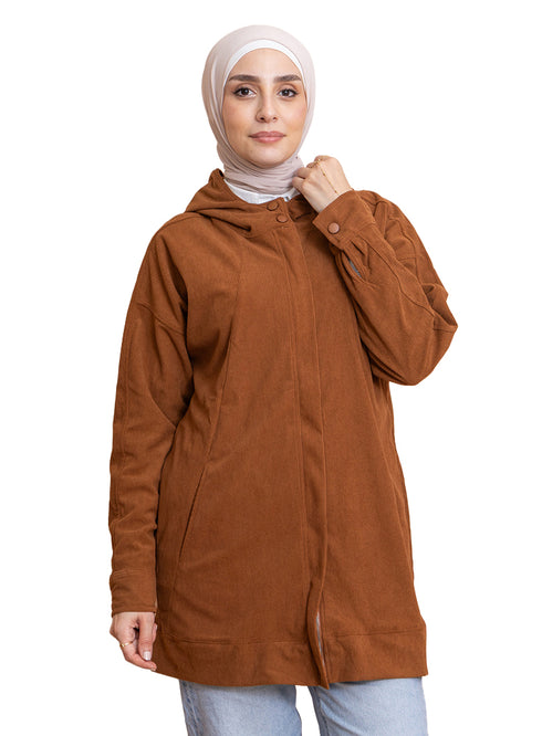 Camel Velvet SW-Zipper