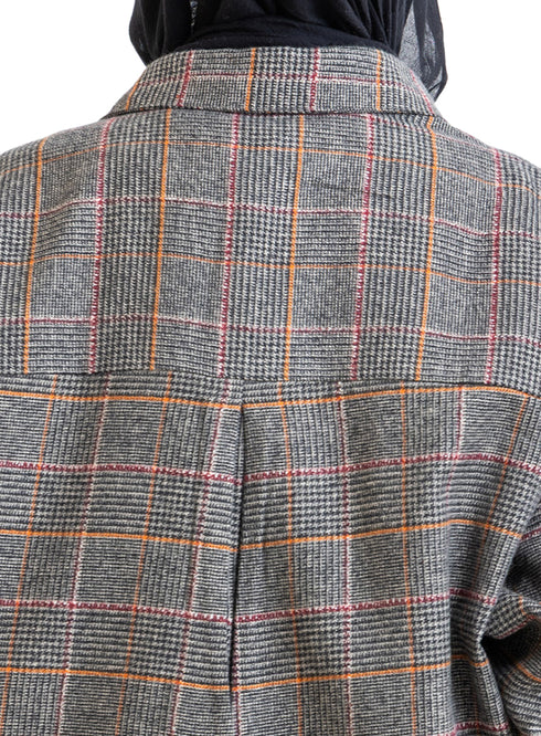 Checkered 15 Pocket O-S Shirt