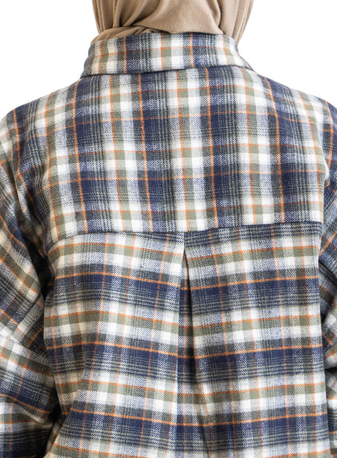 Checkered 16 Pocket O-S Shirt