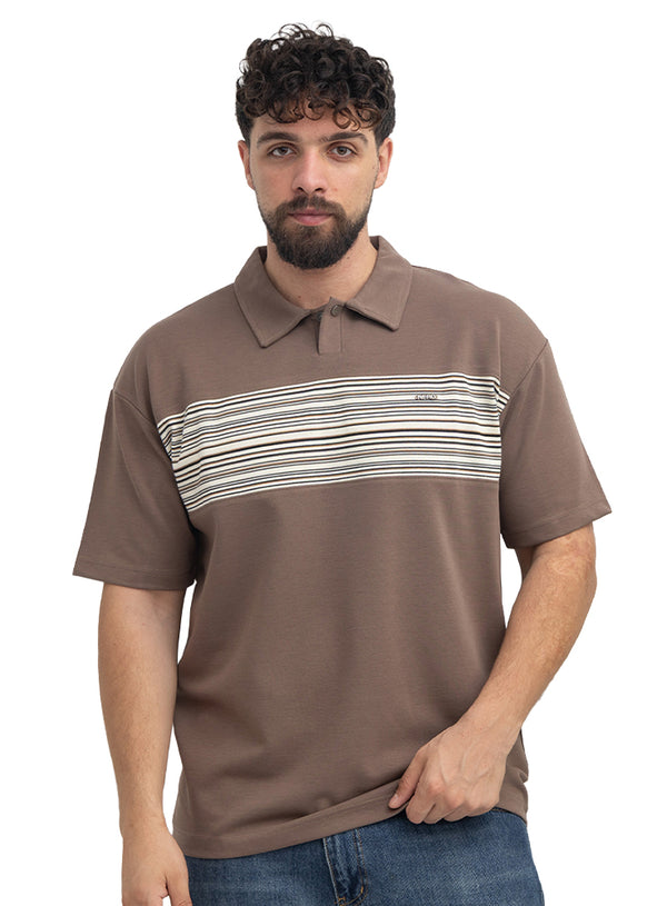 Chocolate Design 3102 NF-Polo Neck T-Shirt