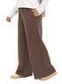 Chocolate Melton Wide Leg (W)