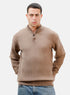 Chocolate Quarter Zipper Pullover
