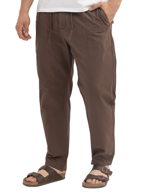 Chocolate linen Pant