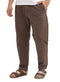 Chocolate linen Pant