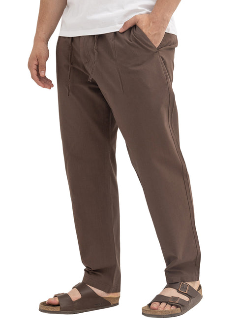 Chocolate linen Pant