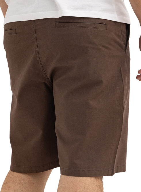 Chocolate linen short