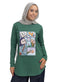 Cilantro-Design 8 Printed Long-Sleeve
