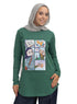 Cilantro-Design 8 Printed Long-Sleeve
