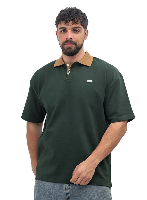 Cilantro Design 3069 NF-Polo Neck T-Shirt