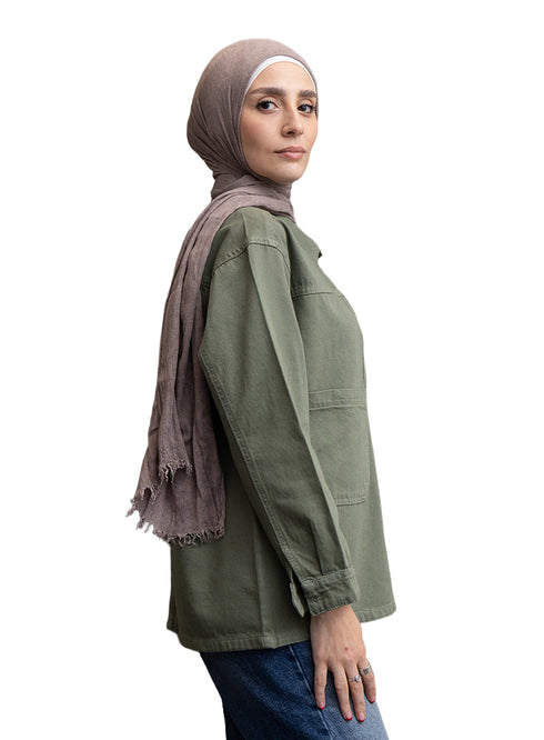 Cilantro Gabardine Jacket 4