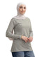 Cilantro Striped Long-Sleeve