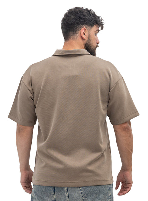 Coffee Design 3071 NF-Polo Neck T-Shirt