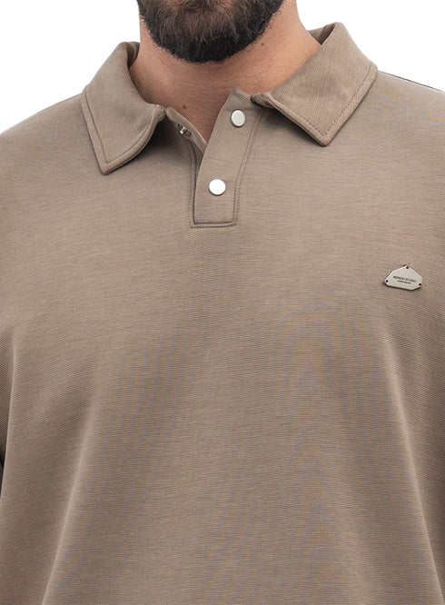 Coffee Design 3071 NF-Polo Neck T-Shirt