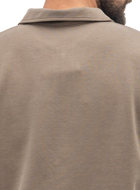Coffee Design 3071 NF-Polo Neck T-Shirt
