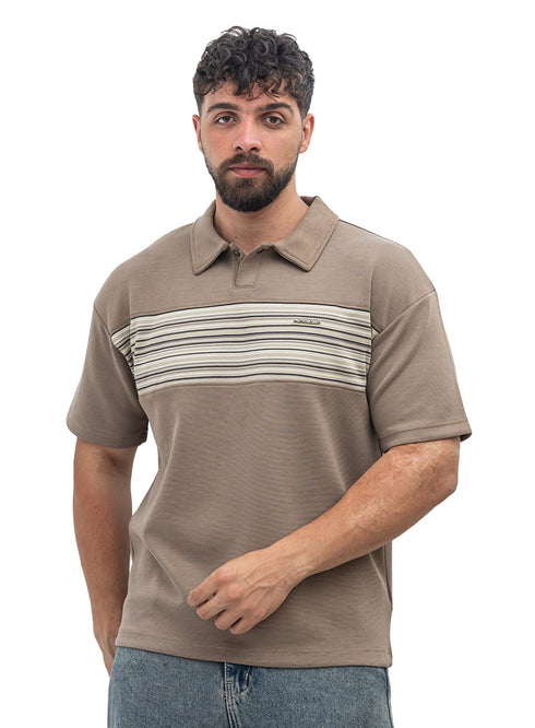 Coffee Design 3089 NF-Polo Neck T-Shirt