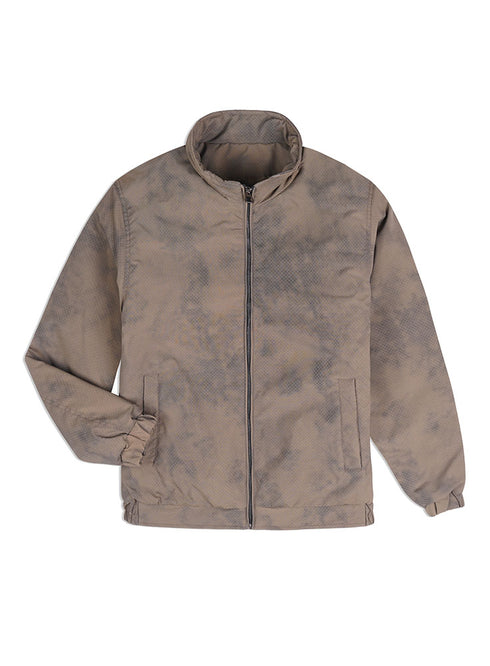 Coffee Gabardine Jacket 1