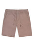 Coffee Gabardine Short