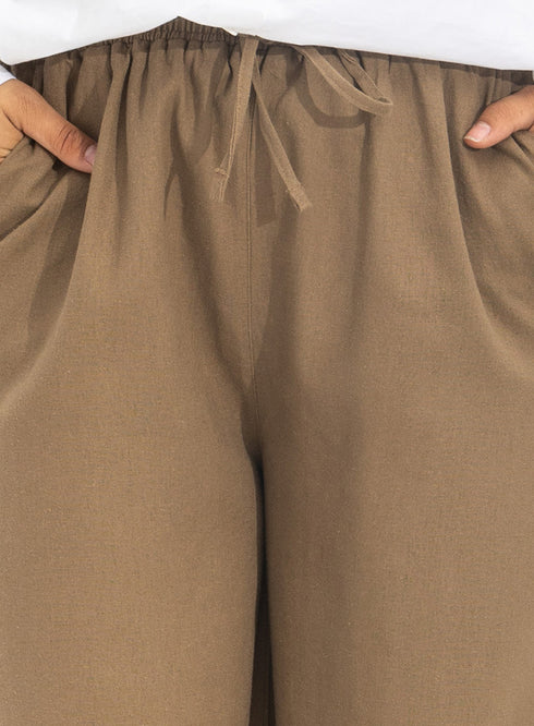 Coffee RD-Linen Pants
