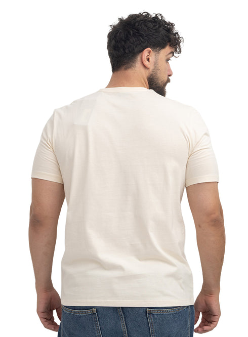 Creamy Relaxed Round T-Shirt