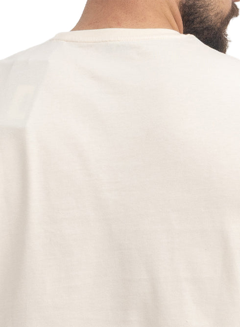 Creamy Relaxed Round T-Shirt